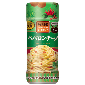 注文コード:06890672 SPICE&HERBシーズニング ぺペロンチーノ(ボトル) - ヱスビー食品