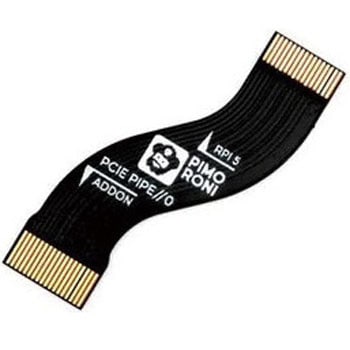 Raspberry Pi 5用PCIe FFCケーブル(PCIe Pipe)35mm Pimoroni
