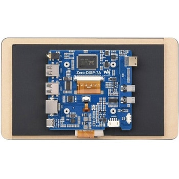 Raspberry Pi Zero用7インチタッチディスプレイ(1024 x 600、HDMI/USB接続) WAVESHARE