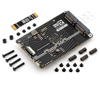 Raspberry Pi 5用NVMe Base Duoボード Pimoroni