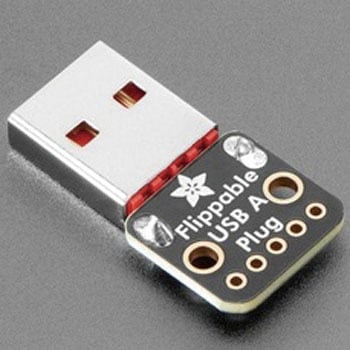 Adafruit リバーシブルUSB Type-Aプラグ ピッチ変換基版 Adafruit