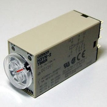 ソリッドステートタイマ H3YN アナログ オンディレー マルチ動作 12 V dc SRC