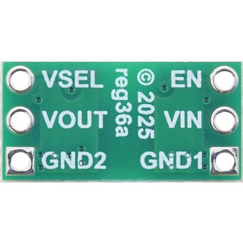 注文コード:06929698 絶縁型DC-DCコンバータ(MIE1W0505BGLVH、5V/3.3V、200mA) - Pololu