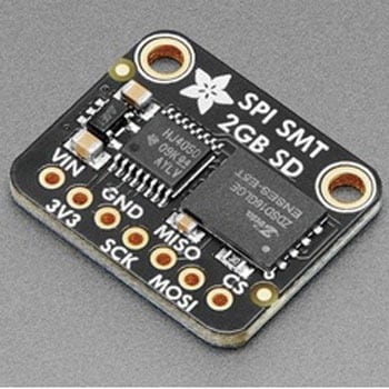 Adafruit SPI接続 組込用フラッシュメモリ基板 - XTSD 2GB Adafruit