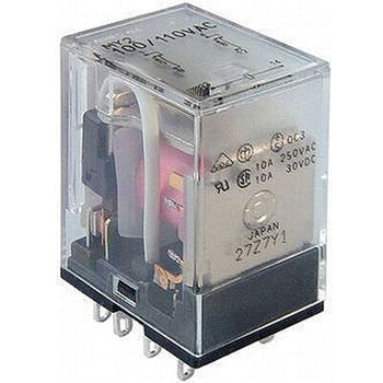 ミニパワーリレー MY DPDT DC24V プラグイン端子 SRC