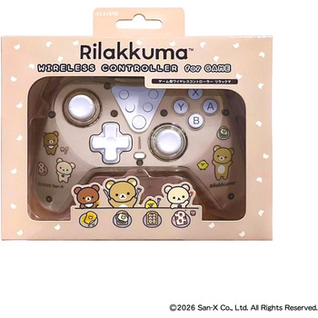 注文コード:07027086 ゲーム用ワイヤレスコントローラー リラックマ - ALLONE