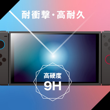 注文コード:07027917 Switch2用光沢ガラスフィルムガイドアタッチメント付き クリア - ALLONE