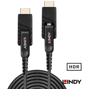 注文コード:07029412 LINDY HDMI 8K@60Hz LSZH AOCハイブリッド光ファイバーケーブル - LINDY