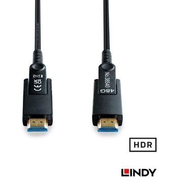 注文コード:07029412 LINDY HDMI 8K@60Hz LSZH AOCハイブリッド光ファイバーケーブル - LINDY