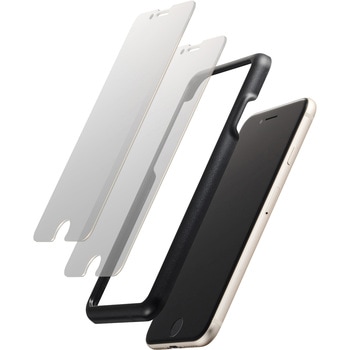 注文コード:07339188 iPhone SE 第3/第2世代/8 ガラスフィルム 2枚入り 高透明 ドラゴントレイル 極薄 0.21mm 表面硬度10H エレコム