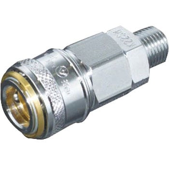 BLKワンプッシュカップリングソケット(めねじ取付用) ヤマトエンジニアリング