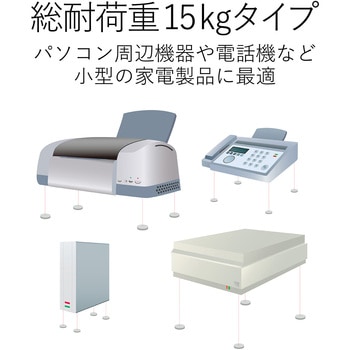 注文コード:10057476 耐震ゲル シール 落下や転倒を抑制 地震対策 転倒防止 防災用品 滑り止め グレー エレコム