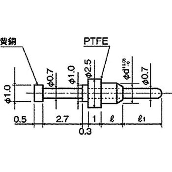注文コード:11352608,11352617,11352626,11352635,11352644,11352653,11352662,11352678 基板用マウントパーツ(中継端子) MTH-0000 廣杉計器