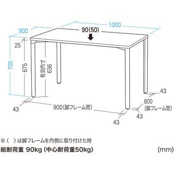 注文コード:12279700 テーブル_eシリーズ サンワサプライ