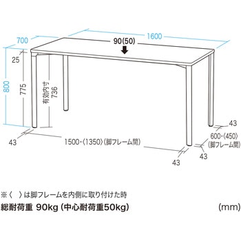 注文コード:12279779 テーブル_eシリーズ サンワサプライ