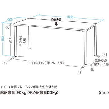 注文コード:12279831 テーブル_eシリーズ サンワサプライ