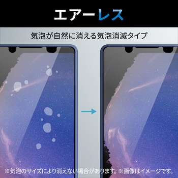注文コード:12340897 Xperia 5 IV (SO-54C/SOG09) ガラスフィルム 高透明 ブルーライトカット 強化ガラス 表面硬度10H 指紋防止 - エレコム