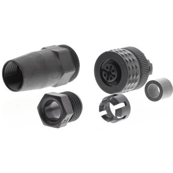 注文コード:12519976 Telemecanique Sensors 丸型コネクタ, 4極, M12, ケーブルマウント, XZCC12FDP40B TELEMECANIQUE SENSORS