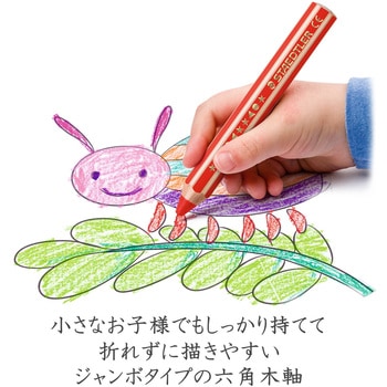 注文コード:12941586 ノリスジュニア色鉛筆 ステッドラー