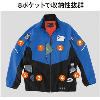注文コード:13061101 エコ ボトルテック ストレッチウォームジャケット BOTTLE TECH