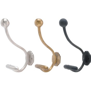 注文コード:13594878 GALLUP(ギャラップ) Brass Products コート&ハット フック #Silver 7505-28 Brass Products(ブラス・プロダクツ)
