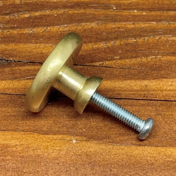 注文コード:13597057 GALLUP(ギャラップ) Brass Productsフラットトップ ドロアー ノブ MEDIUM 4個セット #Gold 7505-67 Brass Products(ブラス・プロダクツ)