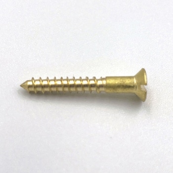 注文コード:13597197 GALLUP(ギャラップ) Brass Products ブラススクリュー フラットヘッド M3×20mm(皿頭)20本パック Brass Products(ブラス・プロダクツ)