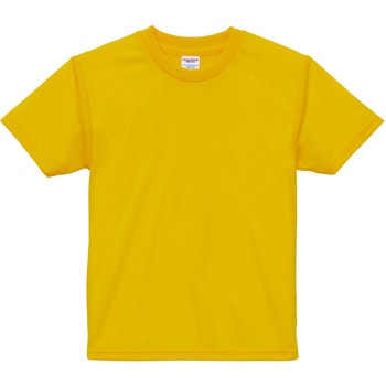 注文コード:13789365,13789381,13789390,13789399,13789408 4.1オンス ドライアスレチックTシャツ(120~160cm) ユナイテッドアスレ