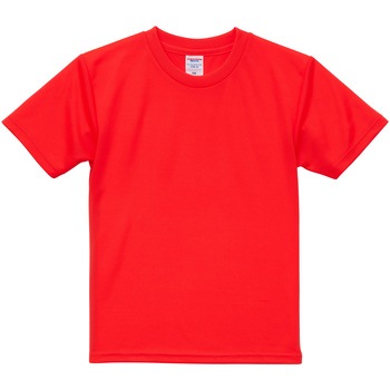 注文コード:13790571,13790580,13790589,13790598,13790607 4.1オンス ドライアスレチックTシャツ(120~160cm) ユナイテッドアスレ