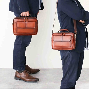 注文コード:13883671 GEM BASIC 牛革シャドー 横ショルダー 1512 ブラウン GEM BASIC