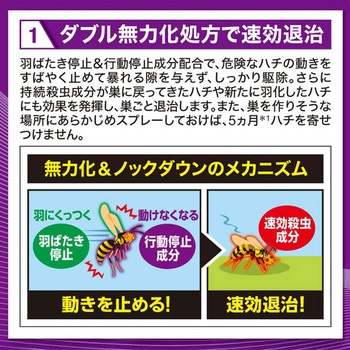 注文コード:14283285 ハチ・アブバズーカジェット - フマキラー
