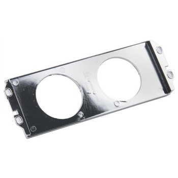 注文コード:14512185 オーディオメーターパネル 52mmx2穴 クローム NA0-0082 アイエルモータースポーツ