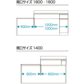 注文コード:14536929 コンフィ コンロ台付き流し台 - イースタン工業