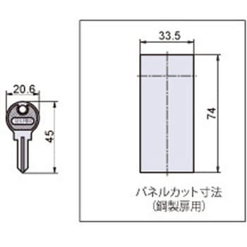 注文コード:14626136 引手付4桁式コンビネーションロック 同一鍵 ジョー・プリンス竹下