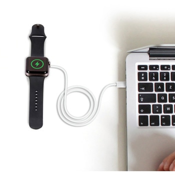 注文コード:15013577,15013586 Apple Watch専用 ふわふわType-C磁気充電ケーブル エアージェイ