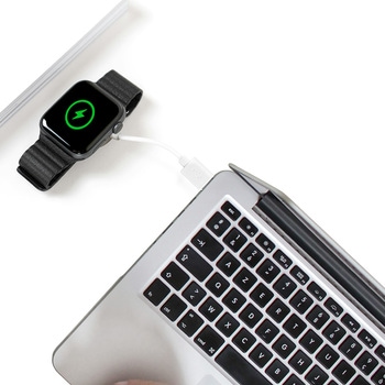 注文コード:15013568 Apple Watch専用 ふわふわType-A磁気充電ケーブル エアージェイ