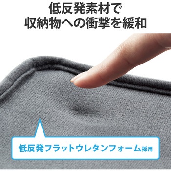 注文コード:15099256,15099238 パソコンケース 12/14インチ PCバッグ 耐衝撃 撥水加工 コンパクト スリム ファスナー式 低反発ウレタン - エレコム