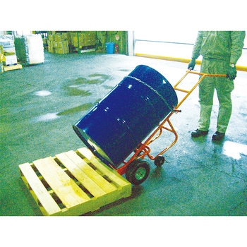 注文コード:16277388 ドラム缶運搬車 - TRUSCO