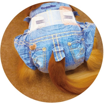 注文コード:16290036 ジーンズ風パンツ ドギーマン