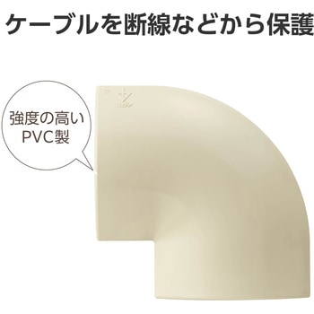 注文コード:16398658 配線カバー モール 接続ユニット 曲ガリ 【 床用モール LD-GA1307M 専用 】 - エレコム