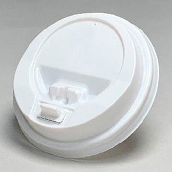 紙コップ 三重カップ用 開閉式蓋 口径86mm用 白 cotta