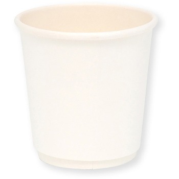 白無地二重カップ 4オンス 120ml cotta
