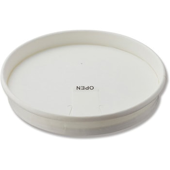 039615モデレカップ420用 紙製リッド無地 cotta