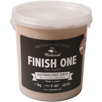 注文コード:17396307 FINISH ONE 珪藻土 缶 ワンウィル