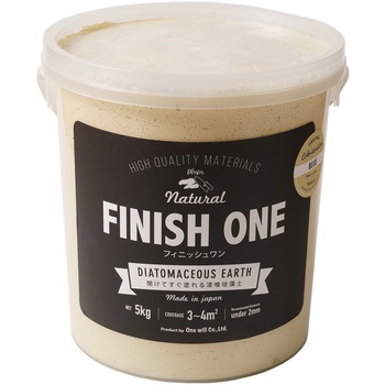 注文コード:17396325 FINISH ONE 珪藻土 缶 ワンウィル