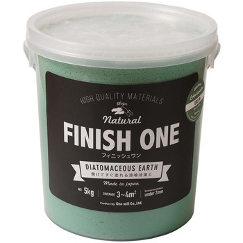 注文コード:17396341 FINISH ONE 珪藻土 缶 ワンウィル