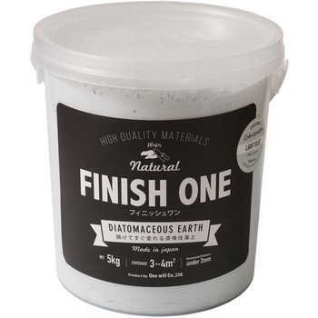 注文コード:17396350 FINISH ONE 珪藻土 缶 ワンウィル