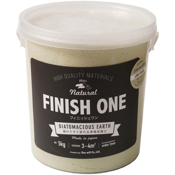 注文コード:17396429 FINISH ONE 珪藻土 缶 ワンウィル