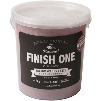 注文コード:17396447 FINISH ONE 珪藻土 缶 ワンウィル