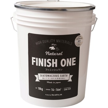 注文コード:17396465 FINISH ONE 珪藻土 缶 ワンウィル